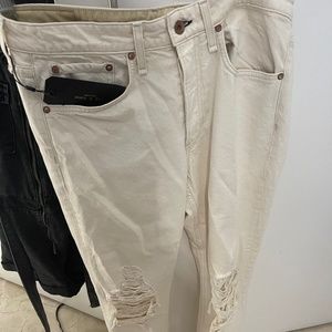 Rag & Bone. Brand New Cream Jeans